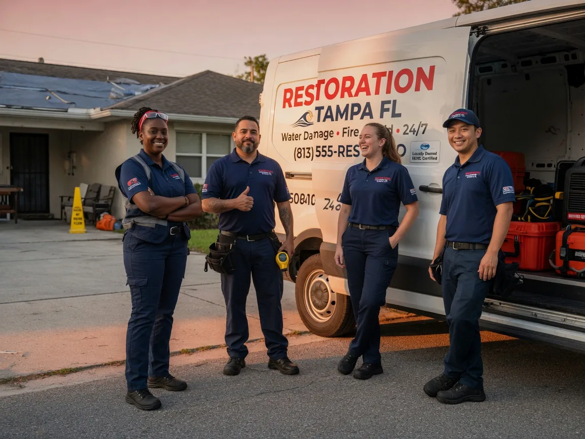 Water Damage Restoration company in West, TX